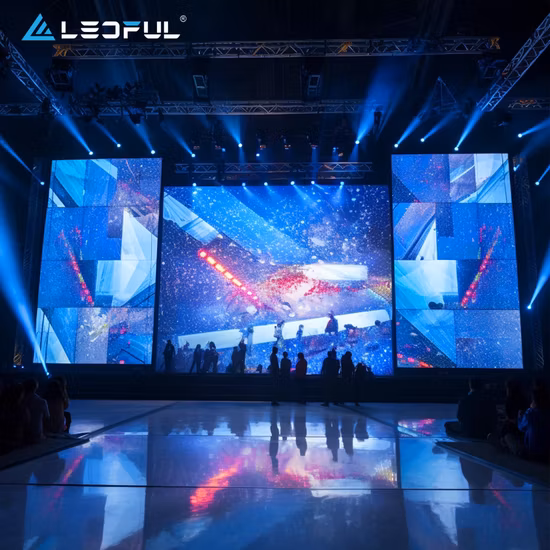 フルカラー P4 屋内高解像度 LED TV ディスプレイ